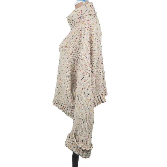 POL Confetti Turtleneck Crop Sweater Soft Size Large - Picture 2 of 7